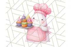Haunted Sweet Shoppe PNG Clipart, Pastel Halloween Bakery Product Image 2