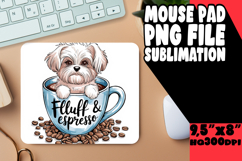 CHEERFUL desk MAT Artistic Magic, Coffee Dog Product Image 1