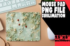 Fresh Spring Garden Sublimation Mouse Pad Product Image 1