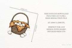 Whimsical Easter Farm Clipart Product Image 8