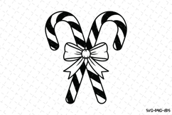 Christmas Candy Cane Svg | Christmas Svg | Svg Cut Files Product Image 1