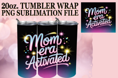 Cheerful thoughts 20oz tumbler wrap, Mother's Day Product Image 1