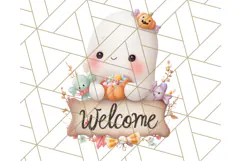 Halloween Neighborhood Clipart PNG for Trick or Treat Product Image 2