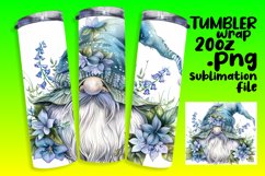 Whimsical Gnome Sublimation Wrap Artwork Product Image 1