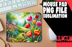 BLISSFUL DESK PAD ARTISTIC PNG, Flower Product Image 1