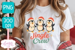 Funny Christmas PNG design, JIngle Crew PNG sublimation Product Image 3