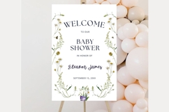 Baby Shower Welcome Sign Template 262 Product Image 1