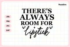 Makeup Bag Quotes for Cosmetic Pouch | There's Always Room Product Image 3