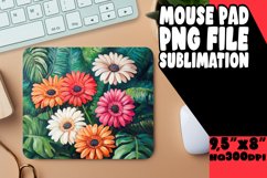 Hand-Painted Oil Flower Round Design for Crafting PNG Product Image 1