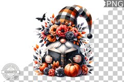 Halloween Gnome Sublimation - Clipart PNG Design Product Image 1