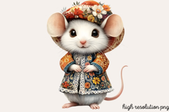 Da de Los Muertos Animals PNG Product Image 1