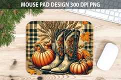 Boots Mouse pad Sublimation - Thanksgiving PNG Design Product Image 1