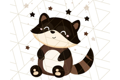 Camping Animals PNG, Forest Critters Campfire Clipart Product Image 2