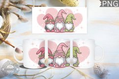 Easter Mug Wrap Design - Easter Gnome Sublimation Product Image 1