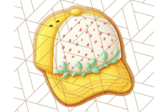 Baseball Cap Cookie Clipart PNG, Fun Hats in Cute Styles Png Product Image 2