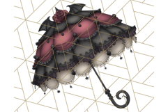 Gothic Halloween Clipart Dark Aesthetic PNG, Halloween Png Product Image 2