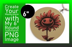 Whimsical Retro Blossoms: Sublimation PNG Product Image 1