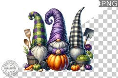 Halloween Kitchen Gnome Sublimation - Clipart PNG Design Product Image 1
