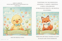 Easter Animals Clipart Product Image 2