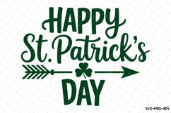 Happy St Patrick&#039;s day Svg Design | Svg Cut Files Product Image 1