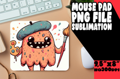 RADIANT desk pad Fun Design, Monster Product Image 1