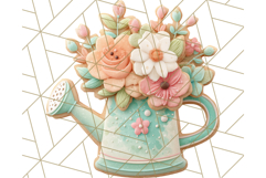 Summer Cookie Png, Bee, Butterfly &amp; Flower Cookie Clipart Product Image 2