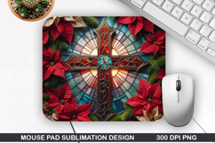 Mouse Pad Sublimation, Jesus Mouse Pad PNG Design Product Image 1