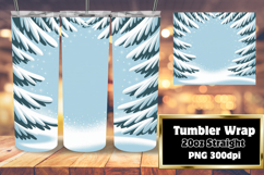 RADIANT PNG Tumbler Design 20oz , Christmas Product Image 1