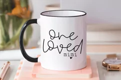 One Loved Mimi SVG - Mimi svg, Mothers Day svg, Mimi SVG Product Image 1