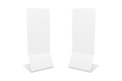 Blank advertising stand banner mockup Product Image 1
