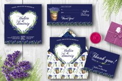 Watercolor lavender clipart Product Image 5