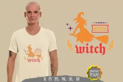 Basic Witch Hand Lettering SVG Product Image 1