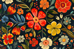 Colorful Leaves Background Wallpaper Product Image 1