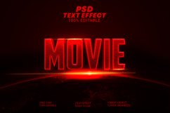 Movie Editable Text Effect Style Product Image 1