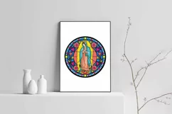 Our Lady of Guadalupe Print, Virgin Mary Print, Catholic jpg Product Image 3