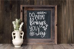Do What Brings You Joy SVG Cut File - Motivational SVG Product Image 5