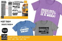Last Day of School - SVG and Cut Files for Crafters Product Image 3