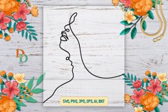 Couple Love line art, Love line art, one line couple Product Image 2