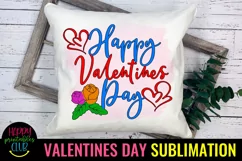 Happy Valentines Day Sublimation I Romantic Sublimation Product Image 3
