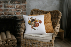 Hand-Painted Autumn Floral Watercolor Bouquet Product Image 9