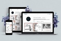 Rose Gold Instagram Templates Product Image 2
