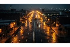 distance dark street at night Product Image 1