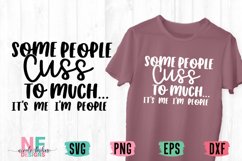 Sarcasm Quote SVG Cut File Product Image 1