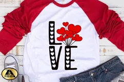 Valentines SVG Love Quote With Heart SVG Valentine's Day SVG Product Image 2