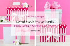 Stripes &amp; Spots Gifts, Greeting Card. 3 Pack Styled Photos Product Image 1