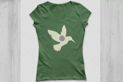Birds SVG cut files, Birds Monogram Svg, Hummingbirds Svg. Product Image 3