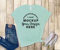 Bella Canvas 3001 mock-up bundle 40 colors Product Image 12