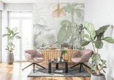 Wall mockup - Wallpaper mockup - Living room scene Product Image 7