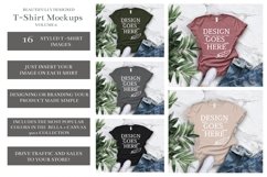 Adult T-Shirt/ T-Shirt Mock-up, Bella Canvas T-Shirts/ Product Image 1