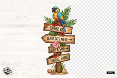 Summer Tropical Signspots Png Sublimation - Summer Clipart Product Image 1